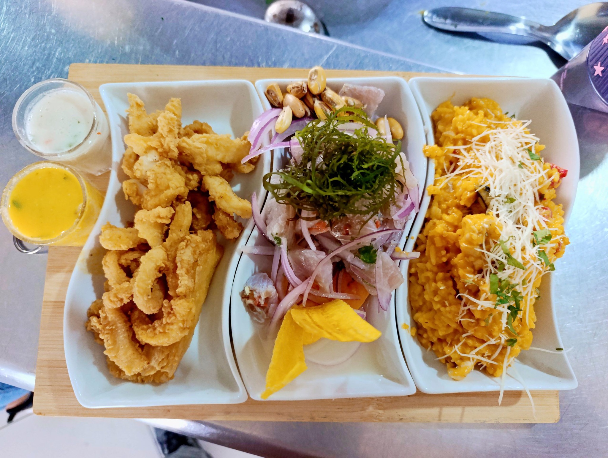 Platos del restaurante Sabor y Cajón